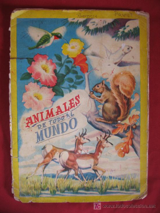Collezionismo &Aacute;lbum: ALBUM  - ANIMALES DE TODO EL MUNDO