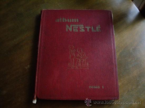 Collezionismo &Aacute;lbum: ALBUM ROJO NESTL&Eacute; TOMO 1 . 50 SERIES DE CROMOS. A&Ntilde;O1930.  PORTES GRATIS.