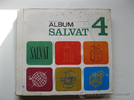 Collectionnisme Album: &Aacute;LBUM DE CROMOS - SALVAT 4 - COMPLETO - A&Ntilde;O 1968.