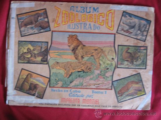 Collezionismo &Aacute;lbum: ALBUM ZOOLOGICO ILUSTRADO - TOMO I