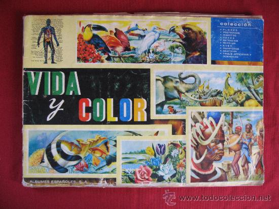 Coleccionismo &aacute;lbum: VIDA Y COLOR - Foto 1