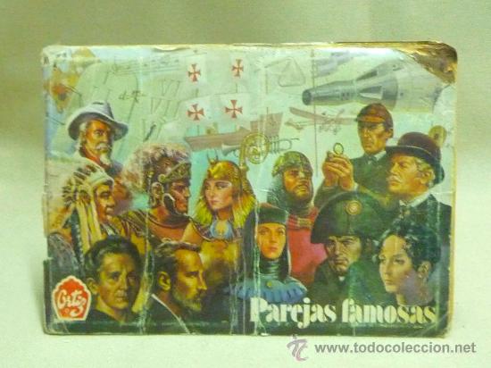 Colecionismo Caderneta: ALBUM DE CROMOS, PAREJAS FAMOSAS, ORTIZ, COMPLETO, BIBLICOS, FICCION, INVENTORES, CIENTIFICOS, ETC.