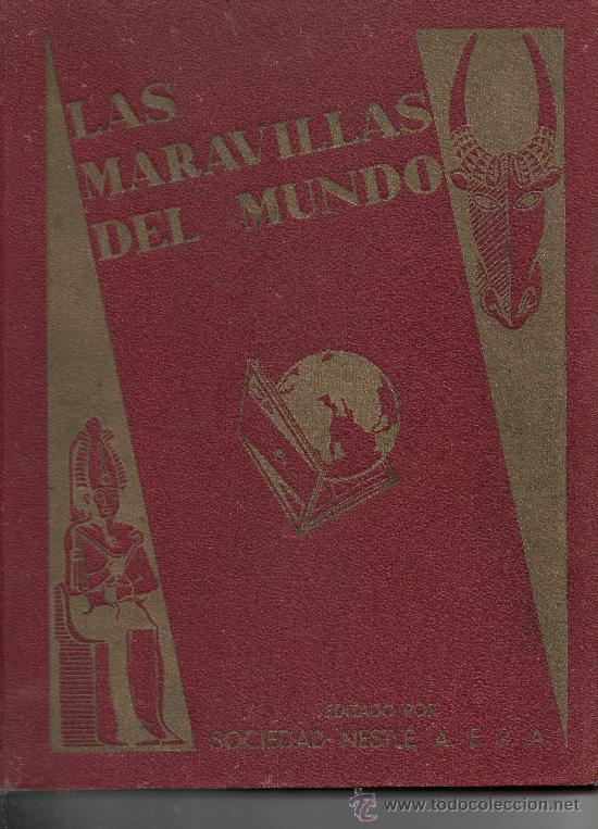 Collezionismo &Aacute;lbum: LAS MARAVILLAS DEL MUNDO COMPLETO 480 CROMOS DE NESTLE