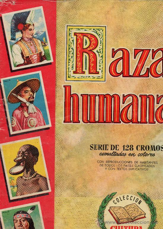 Sammeln Sammelalbum: RAZAS HUMANAS     COMPLETO  DE BRUGUERA