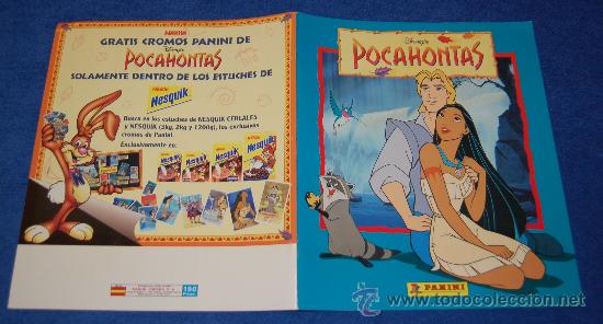 Sammeln Sammelalbum: Pocahotas - PANINI &iexcl;Completo e impecable!