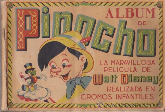 Collezionismo &Aacute;lbum: ALBUM DE PINOCHO (LA MARAVILLOSA PELICULA DE WALT DISNEY) - Album Editorial Fher - Completo. Bilbao: