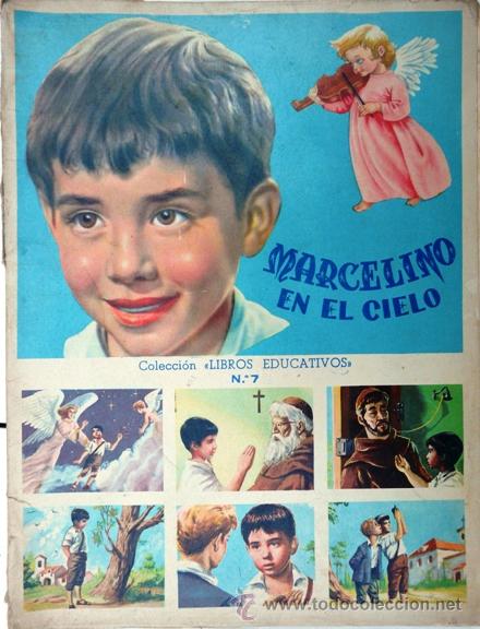 Collectionnisme Album: MARCELINO EN EL CIELO LIBROS EDUCATIVOS # 7 FHER, BILBAO A&Ntilde;O 1960 CON SUS 60 CROMOS A PEGAR