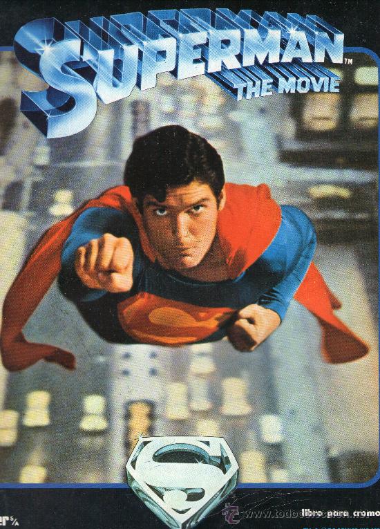 Collezionismo &Aacute;lbum: &Aacute;LBUM DE CROMOS - SUPERMAN - THE MOVIE - COMPLETO - EDITORIAL FHER - A&Ntilde;O 1979.