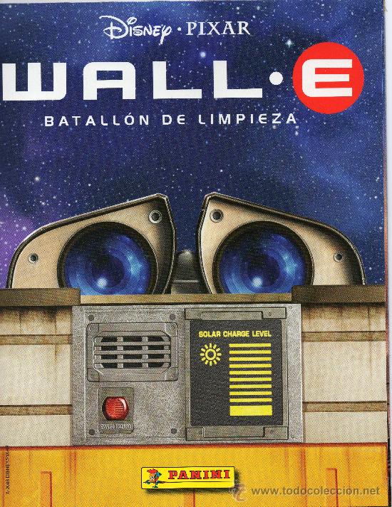 Colecionismo Caderneta: ALBUM DE CROMOS WALLE BATALLON DE LIMPIEZA, ALBUN CROMOS PANINI, COMPLETO, DISNEY