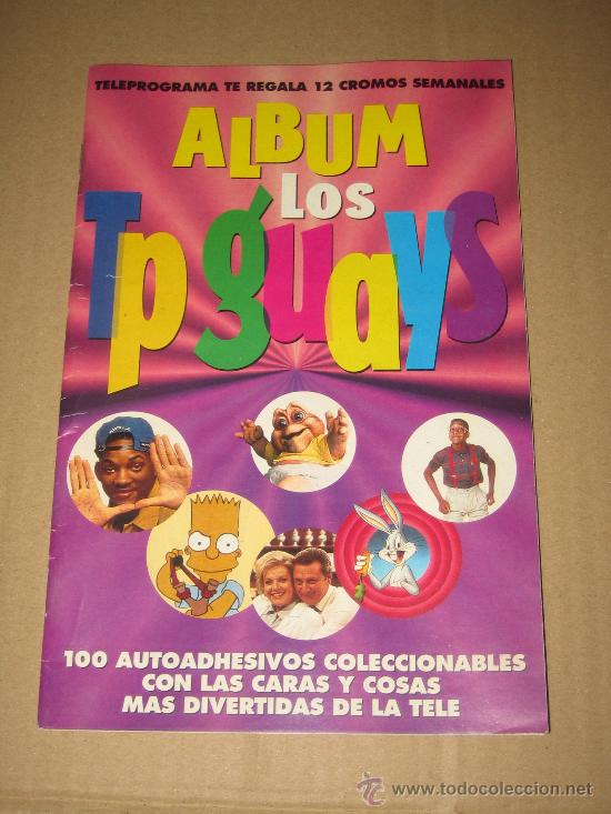 Collezionismo &Aacute;lbum: ANTIGUO ALBUM DE LOS TPS GUAYS  - COMPLETO