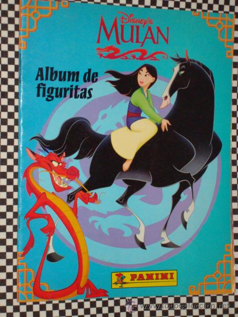 Collectionnisme Album: MULAN DISNEY * ALBUM COMPLETO * 120 STICKER * 12 HOLOGRAMAS * PANINI *