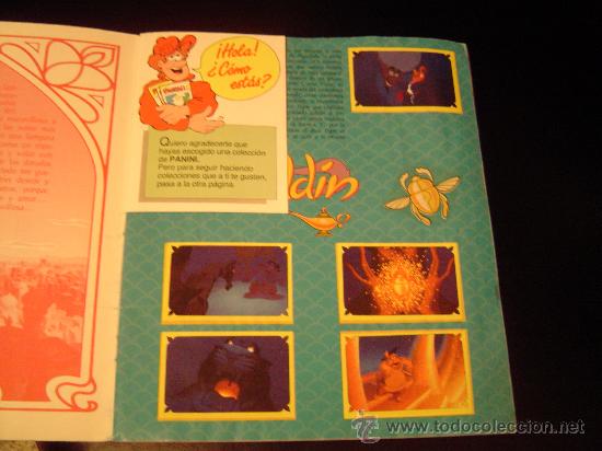 Coleccionismo &aacute;lbum: Album Aladdin. ( Completo ) - Foto 2