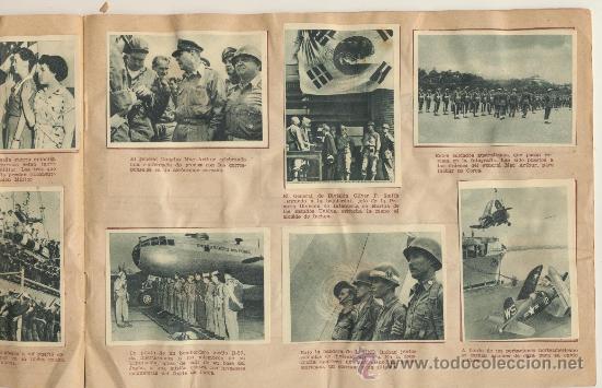 Coleccionismo &aacute;lbum: La Guerra en Corea. Edit. Sima 1950. Completo. - Foto 2