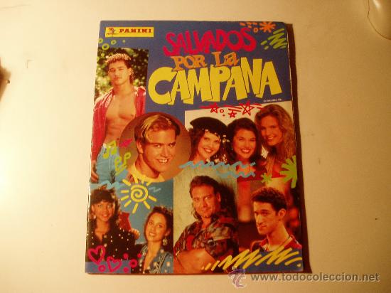 Collezionismo &Aacute;lbum: album cromos panini salvados por la campana a&ntilde;o 1994  completo