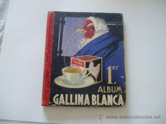 Collezionismo &Aacute;lbum: album cromos gallina blanca 1 completo