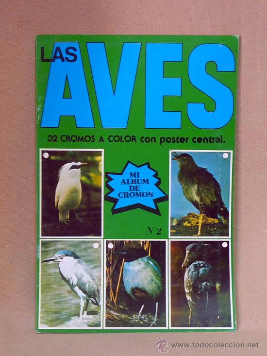 Collectable Albums: ALBUM, LAS AVES, NUEVO, COMPLETO, 32 COMOS, N&ordm; 2, EDITORIAL NUEVA SITUACION