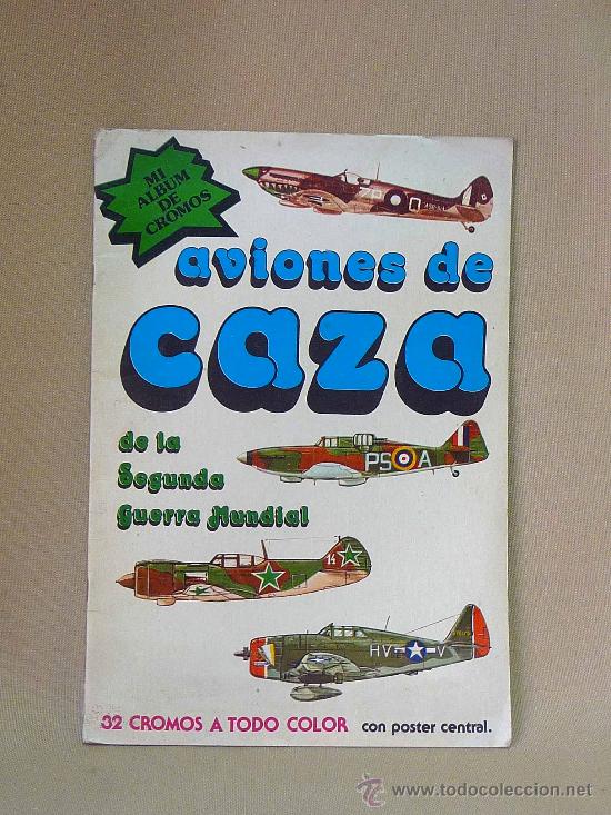 Collectable Albums: ALBUM, AVIONES DE CAZA, EDITORIAL NUEVA SITUACION, 32 CROMOS, COMPLETO