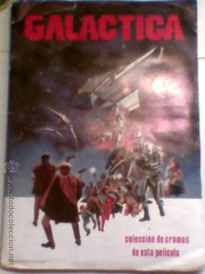 Coleccionismo &aacute;lbum: Album Galactica completo - Foto 1