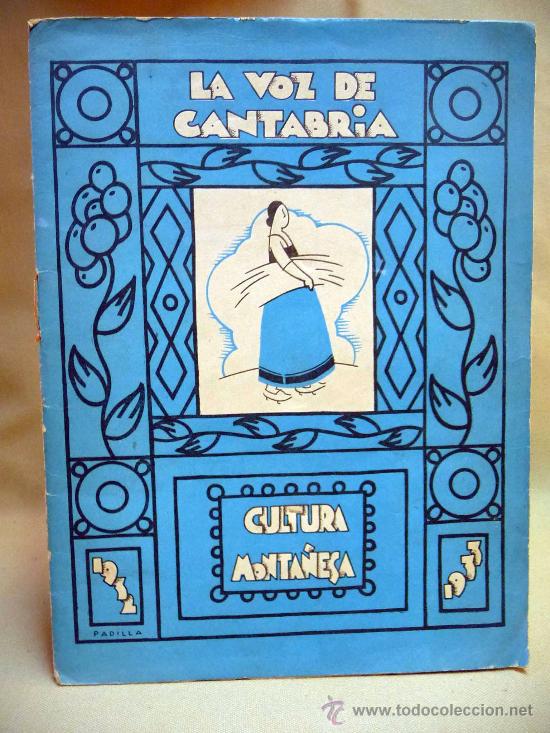 Colecionismo Caderneta: ALBUM COMPLETO, CULTURA MONTA&Ntilde;ESA, CROMOS FOTOGRAFIAS EN HUECOGRABADOS, LA VOZ DE CANTABRIA, 1932,