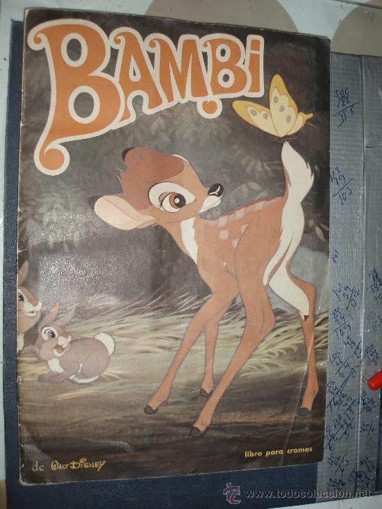 Coleccionismo &aacute;lbum: ALBUM BAMBI - Foto 1