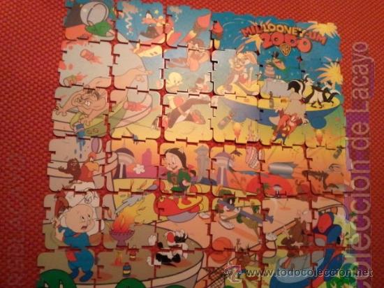 Collezionismo &Aacute;lbum: COLECCI&Oacute;N IN&Eacute;DITA EN ESPA&Ntilde;A DE TAZOS LOONEY 1999 CELEBRANDO LA ENTRADA DEL 2000
