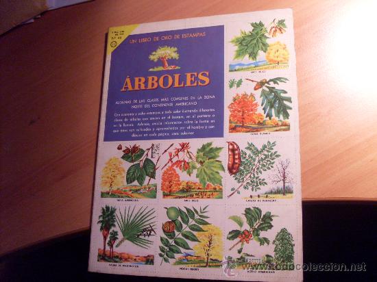 Collezionismo &Aacute;lbum: ARBOLES . LIBRO DE ORO DE LAS ESTAMPAS N&ordm; 46 ( ALBUM NOVARO COMPLETO ) (COIB81)