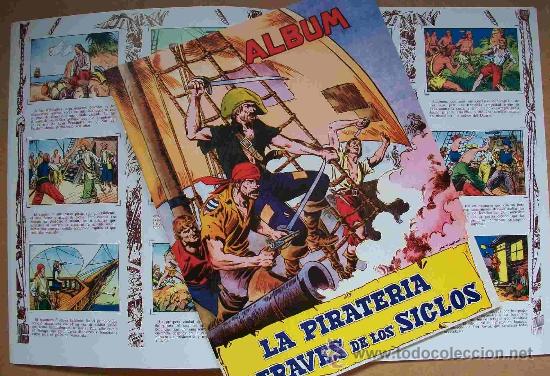 Colecionismo Caderneta: Album  (La Pirateria a Traves de los Siglos) (Reedicion)  Cromos Impresos