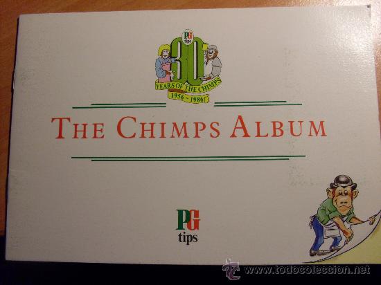 Collezionismo &Aacute;lbum: ALBUM COMPLETO MONOS 1956 - 1986 ( CHIMPS 1956- 1986 ) ( EN INGLES ) (COIB49)