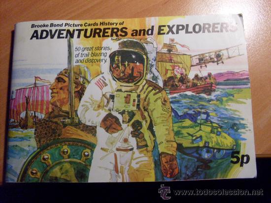 Collezionismo &Aacute;lbum: ALBUM COMPLETO AVENTUREROS Y EXPLORADORES ( ADVENTURERS AND EXPLORERS ) ( EN INGLES ) (COIB165)