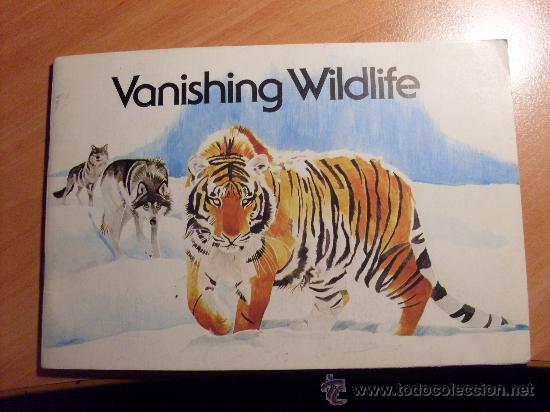 Collezionismo &Aacute;lbum: ALBUM COMPLETO VIDA SALVAJE ( VANISHING WILDLIFE ) ( EN INGLES ) (COIB49)