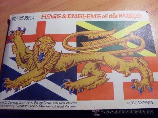 Collezionismo &Aacute;lbum: ALBUM COMPLETO BANDERAS Y EMBLEMAS DEL MUNDO ( FLAGS & EMBLEMS OF THE WORLD ) ( EN INGLES ) (COIB49)