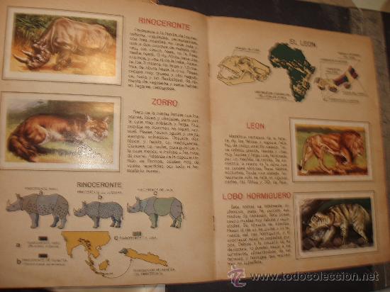 Coleccionismo &aacute;lbum: ALBUM ANIMALES DE LA SELVA - Foto 2