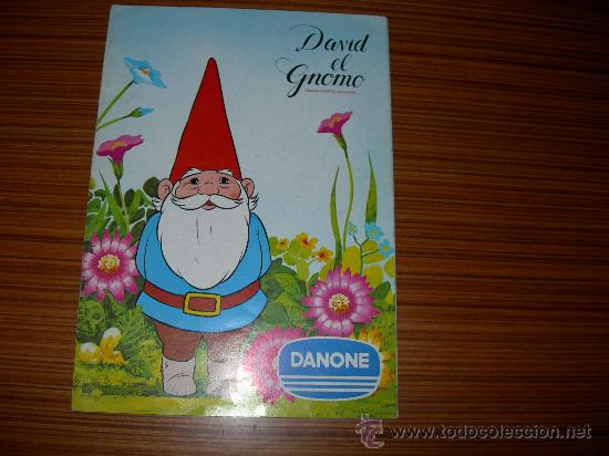 Coleccionismo &aacute;lbum: DAVID EL GNOMO COMPLETO      DE DANONE - Foto 1