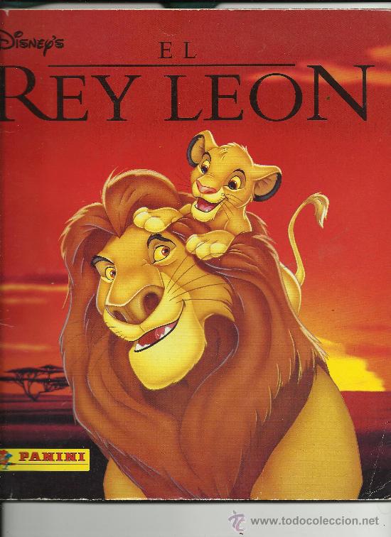 Colecionismo Caderneta: El rey leon.completo..Panini