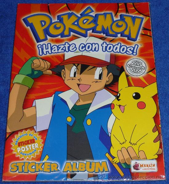 Album pokemon serie 2 Merlin completo con poster - Collezionismo