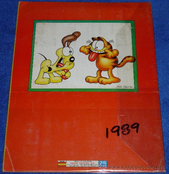 Coleccionismo &aacute;lbum: Garfield - PANINI (1989) &iexcl;Completo! - Foto 2