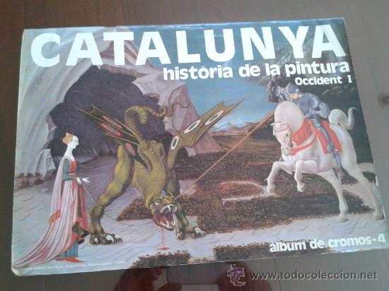 Colecionismo Caderneta: CATALUNYA HISTORIA DE LA PINTURA ALBUM COMPLETO Y NUEVO