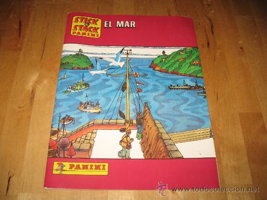 Collezionismo &Aacute;lbum: PANINI 1986 HAPPY BOOKS - STICK & STACK EL MAR Graham Percy - ALBUM COMPLETO CROMOS PEGATINAS