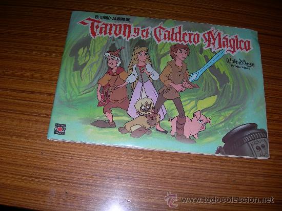 Collectable Albums: TARON Y EL CALDERO MAGICO DE PLAZA JOVEN COMPLETO 360 CROMOS