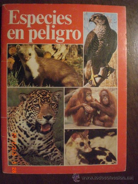 Sammeln Sammelalbum: ESPECIES EN PELIGRO