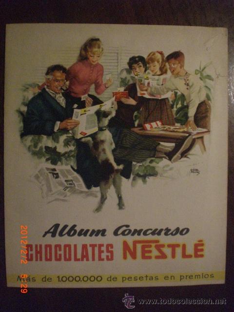 Sammeln Sammelalbum: ALBUM CONCURSO DE NESTLE