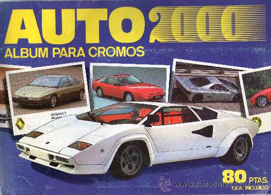Collectable Albums: &Aacute;LBUM DE CROMOS - AUTO 2.000 - C&Oacute;MIC-ROMO - COMPLETO - A&Ntilde;O 1988.