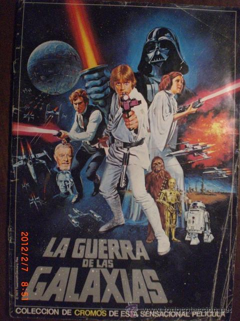 Colecionismo Caderneta: LA GUERRA DE LAS GALAXIAS