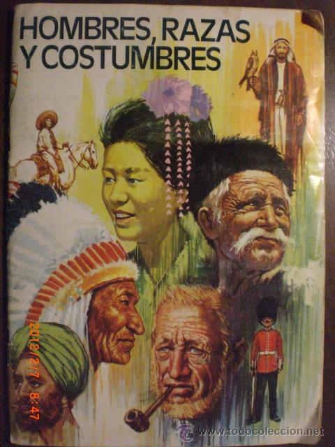 Colecionismo Caderneta: HOMBRES RAZAS Y COSTUMBRES