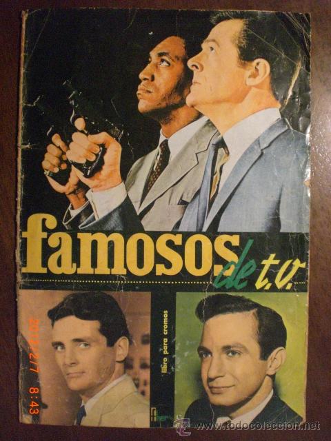 Colecionismo Caderneta: FAMOSOS DE LA TV
