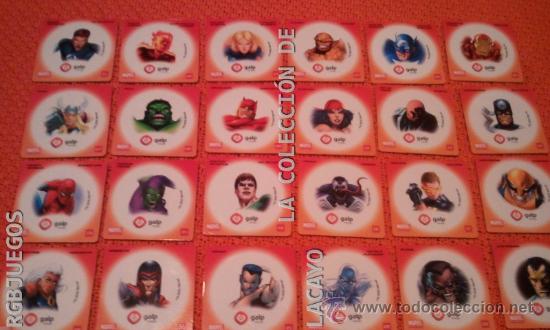 Collezionismo &Aacute;lbum: COLECCION COMPLETA CROMOS HOLOGR&Aacute;FICOS DE LOS SUPERH&Eacute;ROES DE MARVEL. GALP