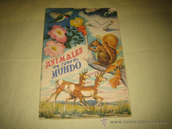 Collezionismo &Aacute;lbum: ALBUM COMPLETO 1951 - ANIMALES DE TODO EL MUNDO
