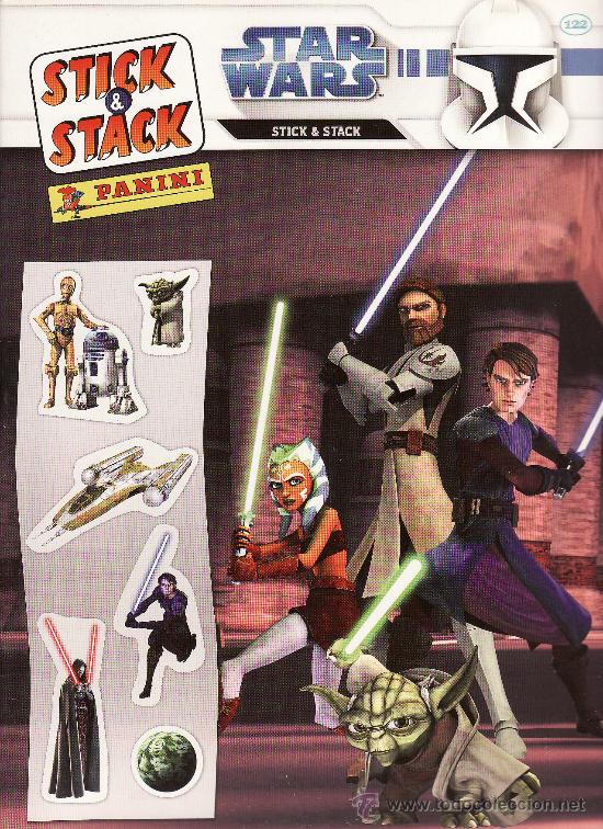 Coleccionismo &aacute;lbum: STAR WARS -- STICK & STACK N&ordm; 122 -- NUEVO - Foto 1