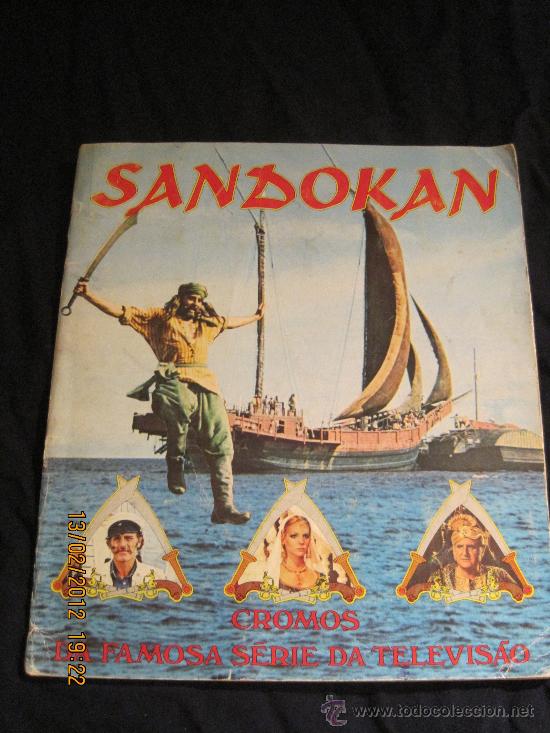 Collezionismo &Aacute;lbum: SANDOKAN- Cromos da famosa serie da Televisao - Edicion en Portugu&eacute;s
