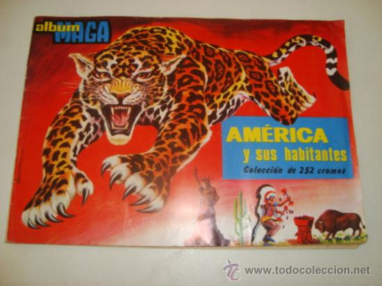 Collectionnisme Album: AM&Eacute;RICA Y SUS HABITANTES - COLECCI&Oacute;N DE 252 CROMOS - COMPLETO